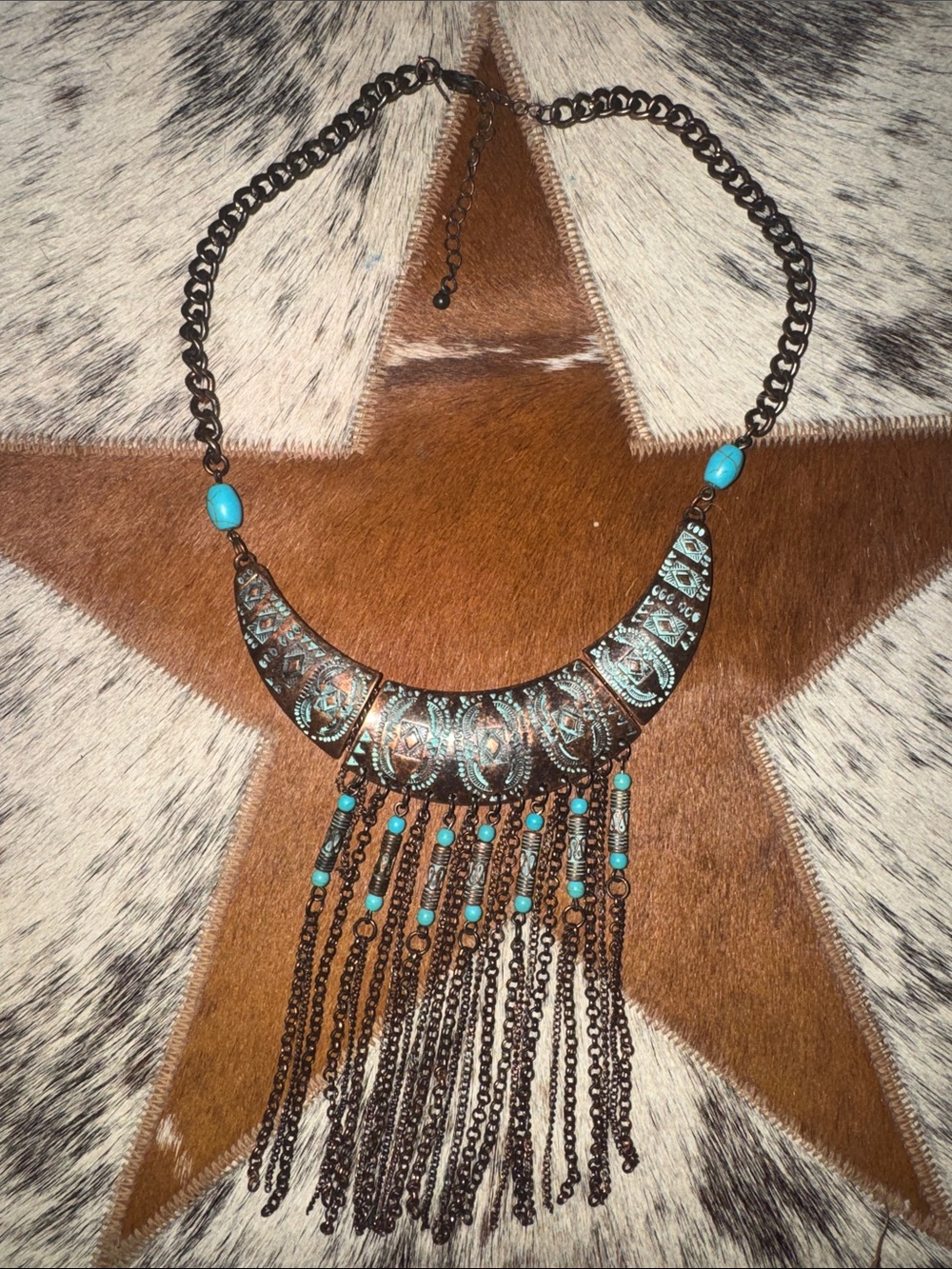 Western turquoise necklace